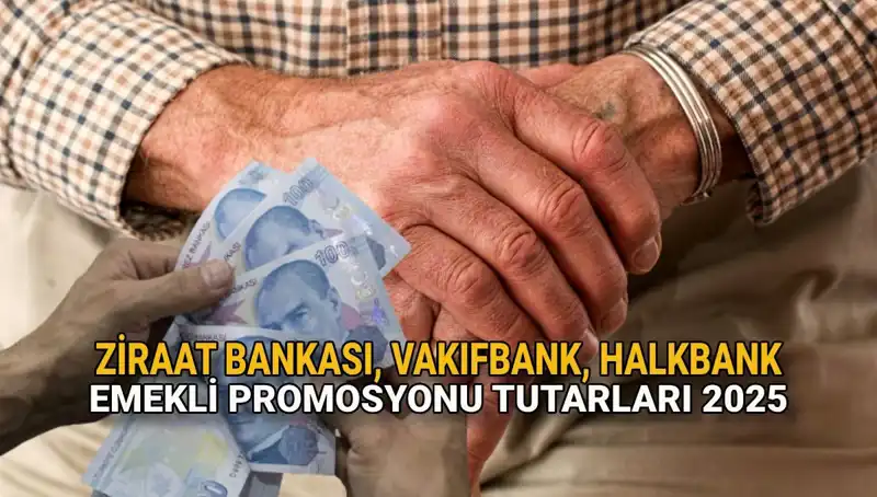 2025'te Kamu Bankalarında Emekli Promoşyonları: Ziraat, Vakıfbank ve Halkbank Karşılaştırması