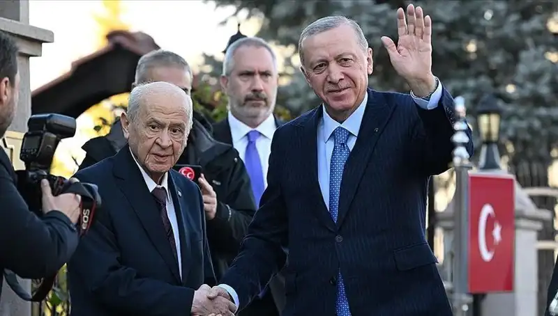 Cumhurbaşkanı Erdoğan, MHP Lideri Bahçeli ile Kritik Görüşme Gerçekleştiriyor