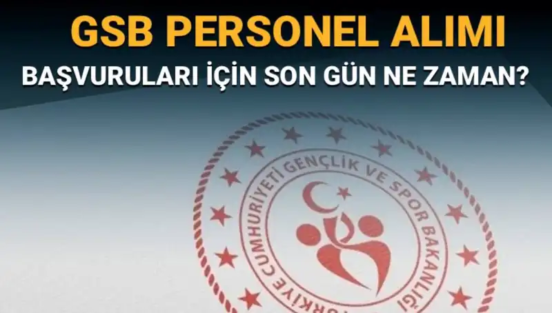 Gençlik ve Spor Bakanlığı Personel Alımı: Başvuru Sürecinde Son Gün Yaklaşıyor