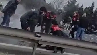 TEM Otoyolu'nda Korkutan Zincirleme Kaza: Dört Polis ve Bir Sivil Yaralı