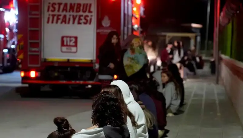 Büyük Korku: 2500 Kişilik Kız Öğrenci Yurdunda Yangın Çıktı