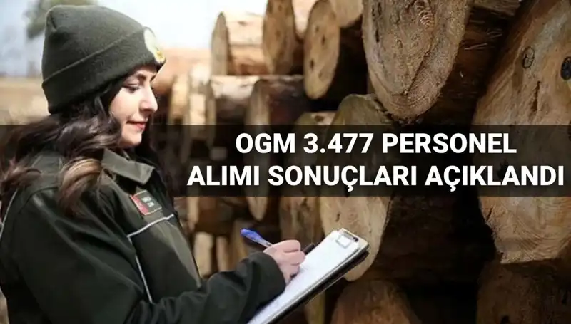 OGM 2025: Şoför ve Temizlik Personeli Alım Sonuçları Açıklandı