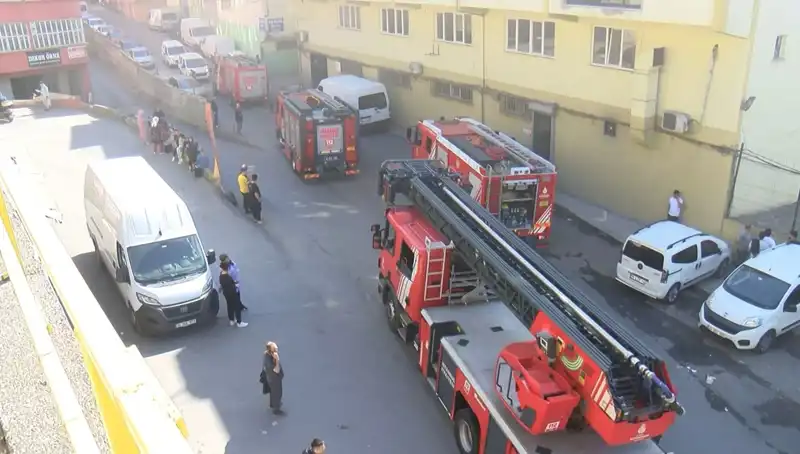 İstanbul'da Tekstil Atölyesinde Korkunç Yangın: Zarar Büyüyor
