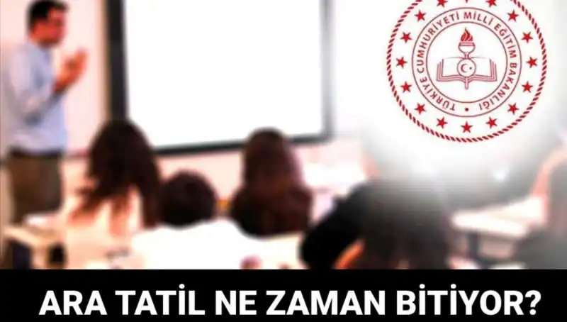 Okulların Açılış Tarihleri: Ara Tatil Ne Zaman Sona Eriyor?