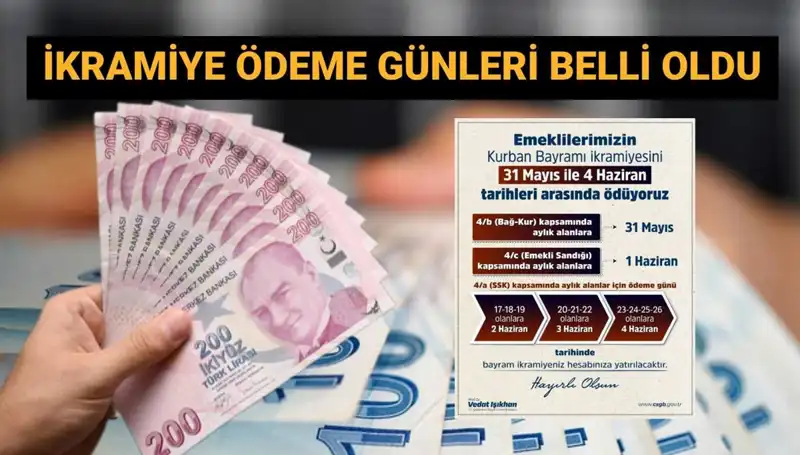 Emekli Bayram İkramiyeleri İçin Heyecan Verici Tarih Belli Oldu!