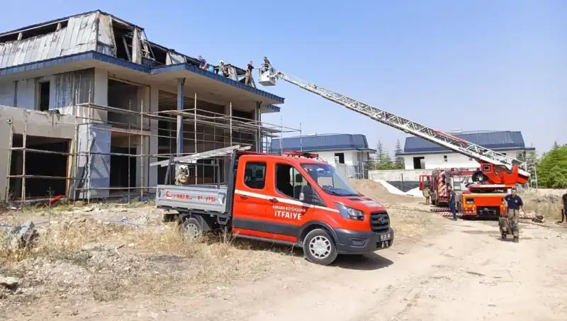 Gölbaşı Villalarında Korkutan Yangın: Son Gelişmeler