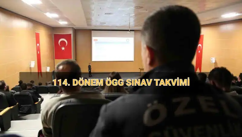 EGM, 114. Dönem ÖGG Sınav Sonuçları İçin Tarih Açıkladı