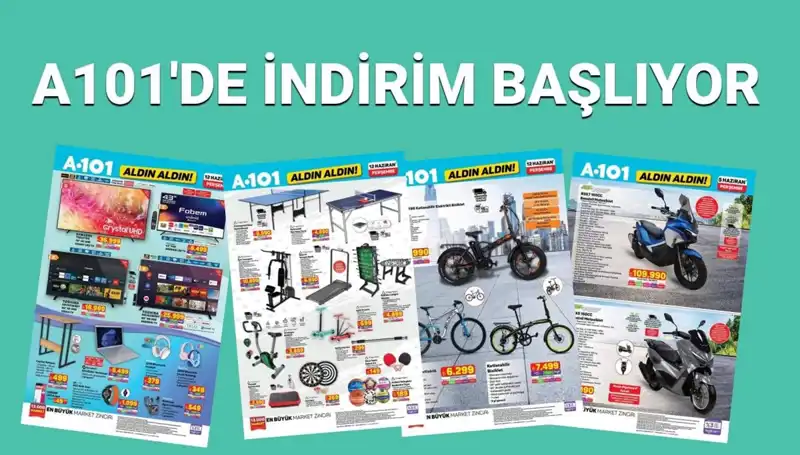 A101 Market 12 Haziran Aktüel Kataloğu: Spor, Gaming ve Teknoloji Ürünleriyle Karşınızda!