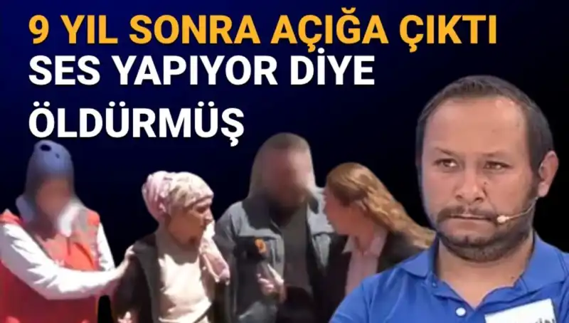 Canlı Yayında İtiraf: 9 Yıl Önceki Cinayet Dosyası Yeniden Alevlendi